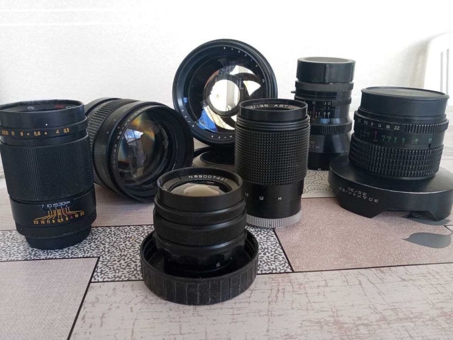 Фото объективы в отличном состоянии