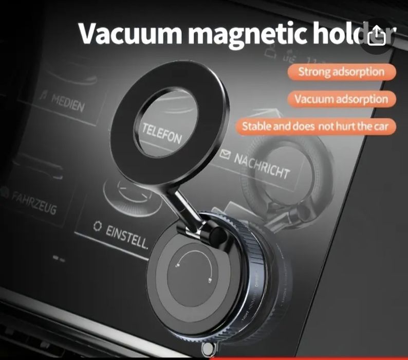 Suport telefon magnetic auto / ventuza
