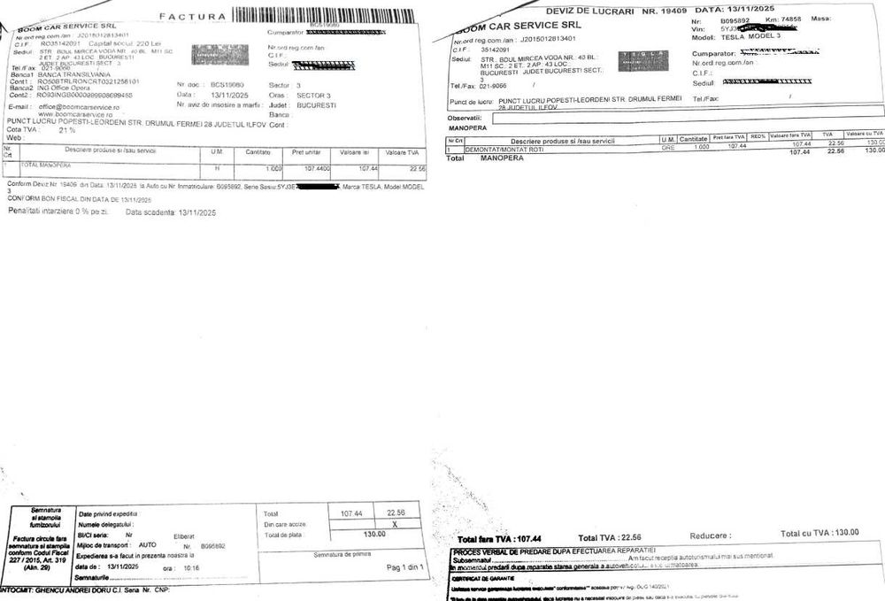 Jante Tesla Model 3 Sport 18 + Anvelope Iarna Vredestein Wintrac Pro