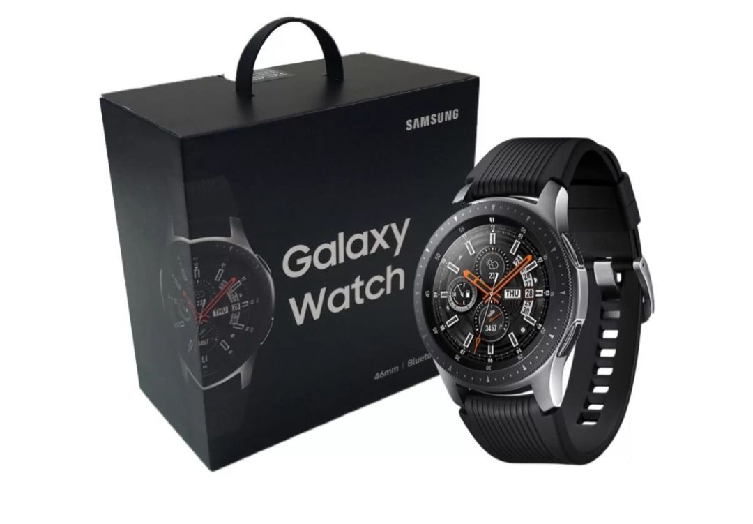 Samsung Galaxy Watch 46mm SM-R800 Bluetooth GPS Smartwatch Silver
