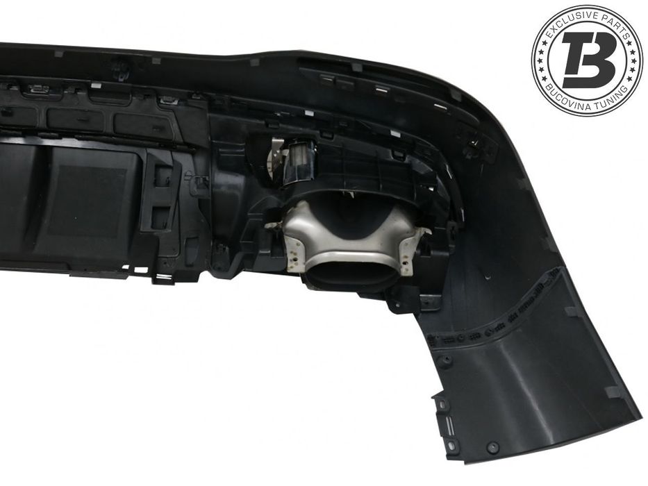 Difuzor Bara Spate cu Ornamente compatibil cu Mercedes GLE SUV W167 AMG