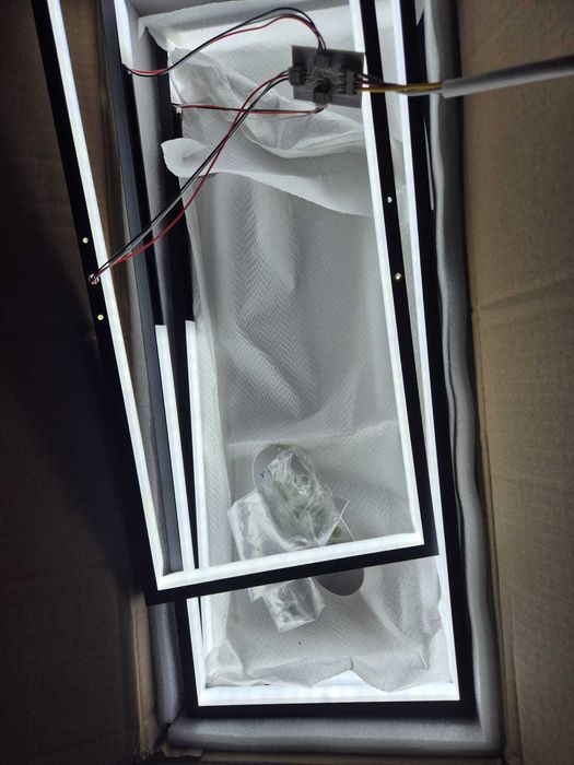 Lustra Dimabila Model Dreptunghiular 59W 2700-6500K