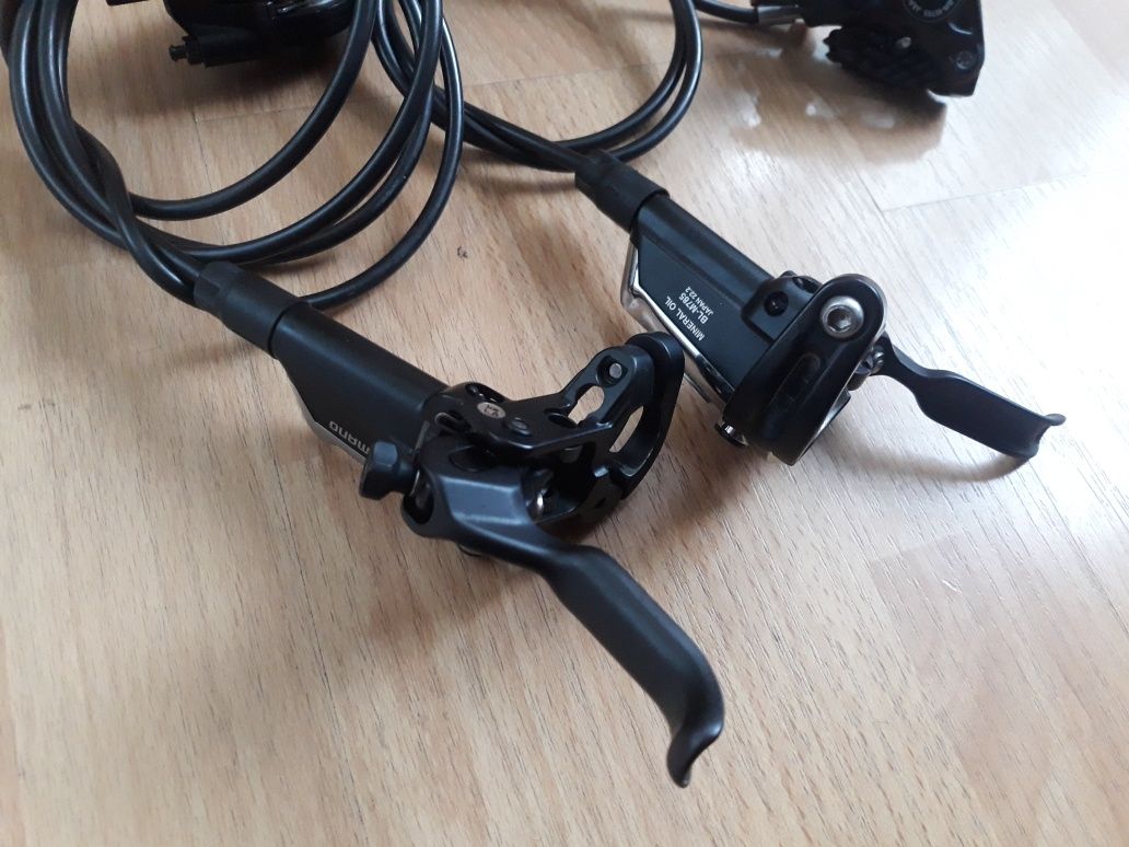 Set frane hidraulice shimano xt bl m 785