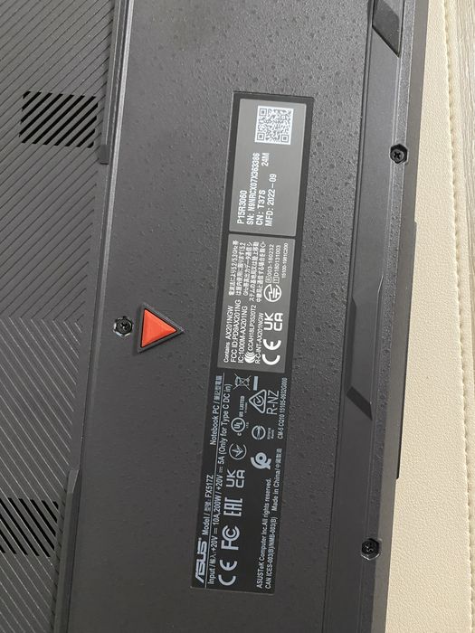 Laptop gaming Asus tuf dash f15