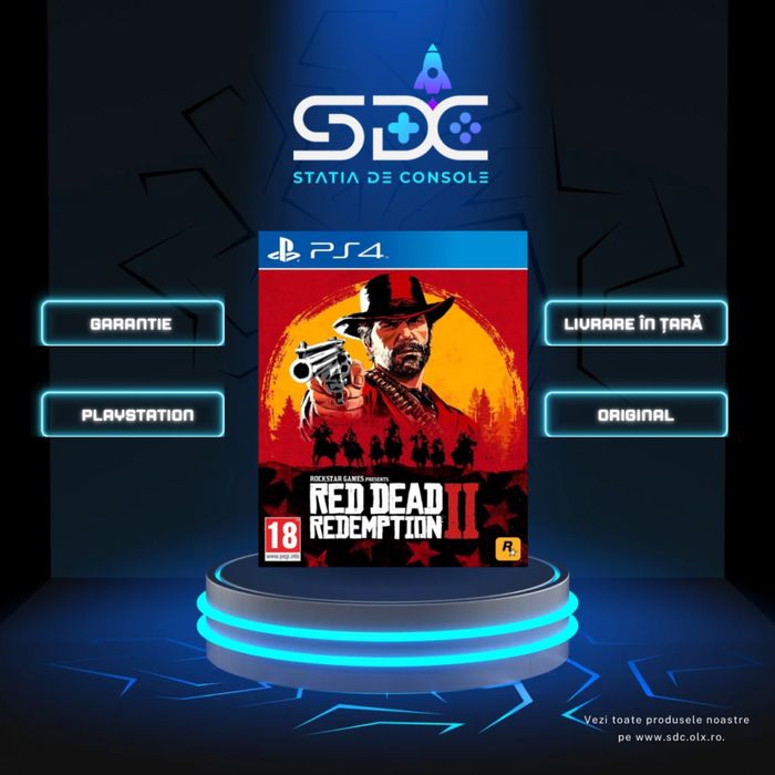 Red Dead Redemption 2 RDR2 PS4 (Playstation 4)  |SDC