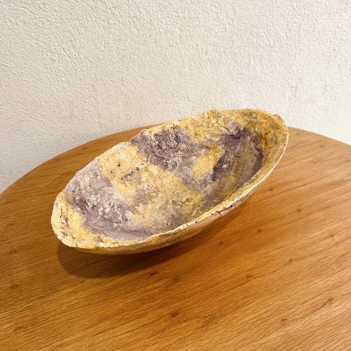 Ръчно изработена ретро артистична керамична купа