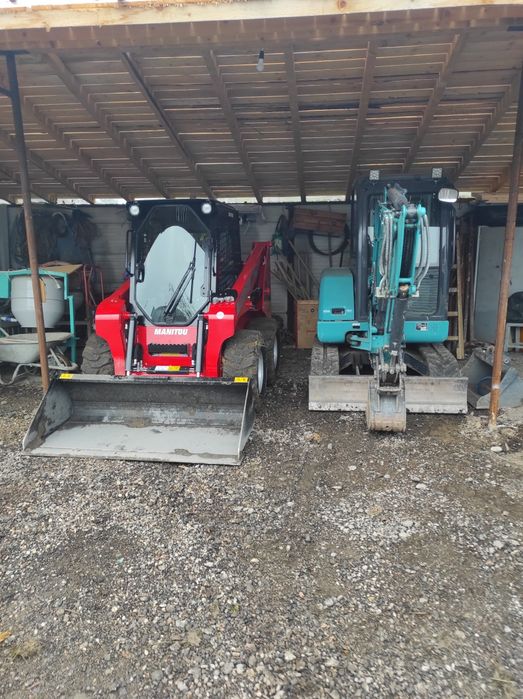 Miniexcavator,Bobcat ,Excavator  de inchiriat