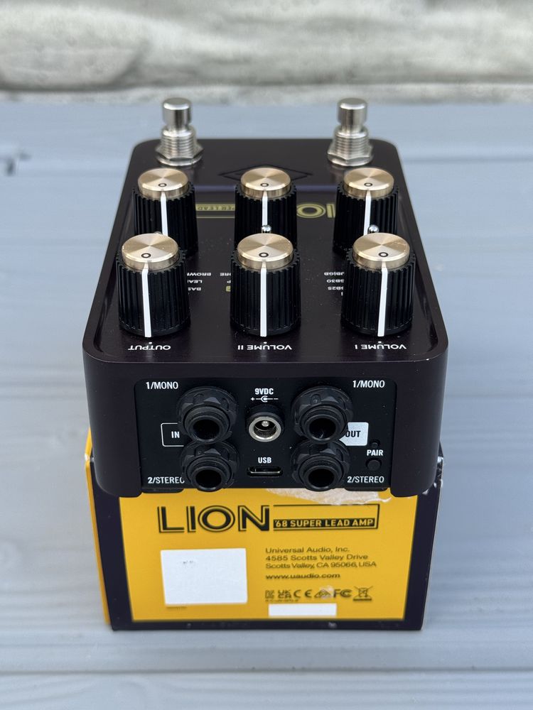 Universal Audio UAFX Lion 68 Super Lead Amp