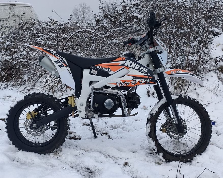 Cross KXD-GTS 125cc nou cu garanție și livrare in toată țara