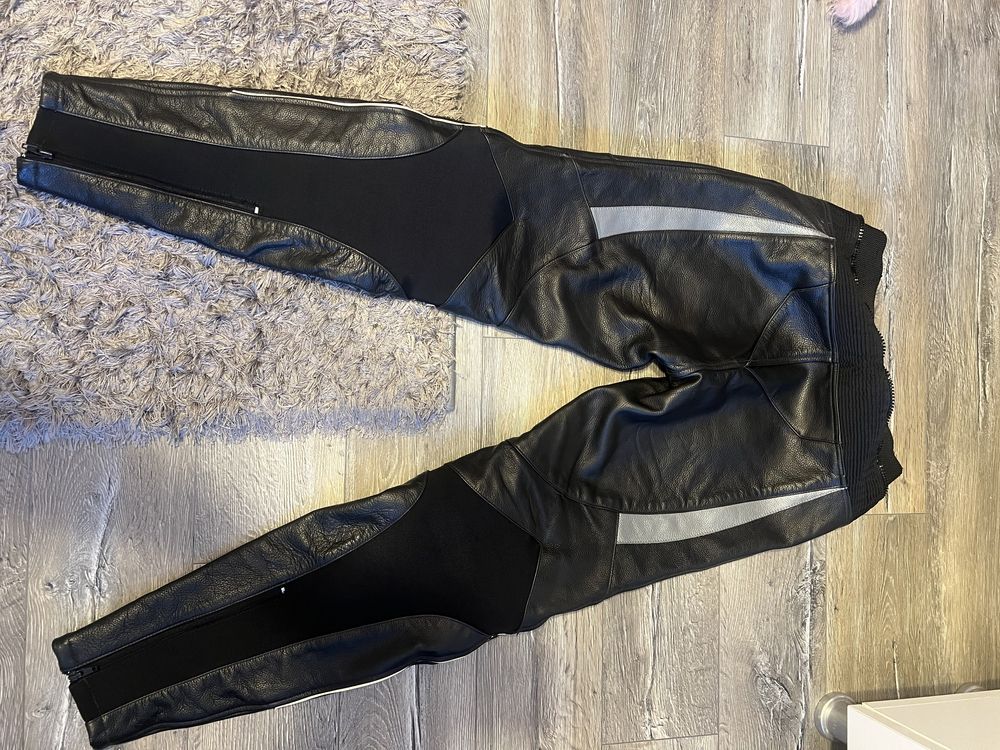 Geaca moto Spike si pantaloni Caferacer