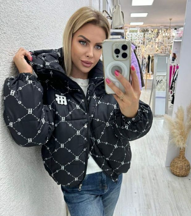 Зимно яке с М Л с гъши пух