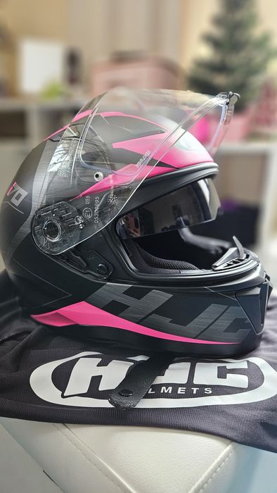 Мото каска дамска hjc