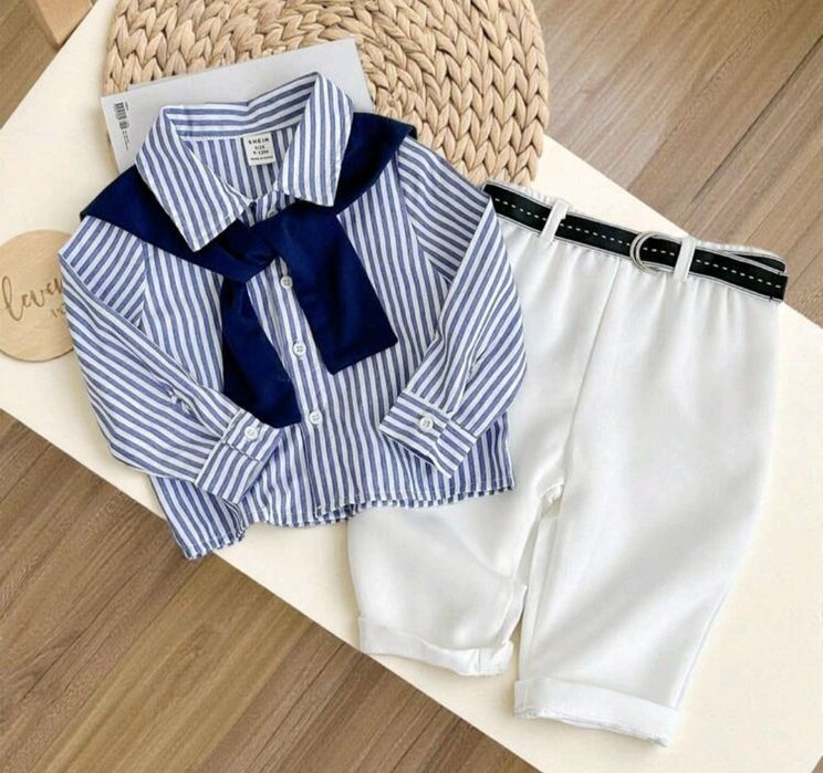 Compleu copii camasa si pantaloni