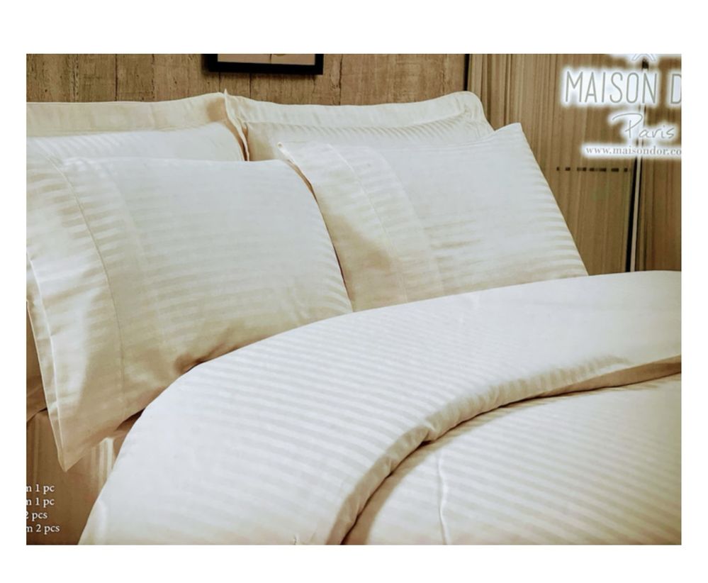 Комплект постельного белья Maison D'or New Rails Grey сатин