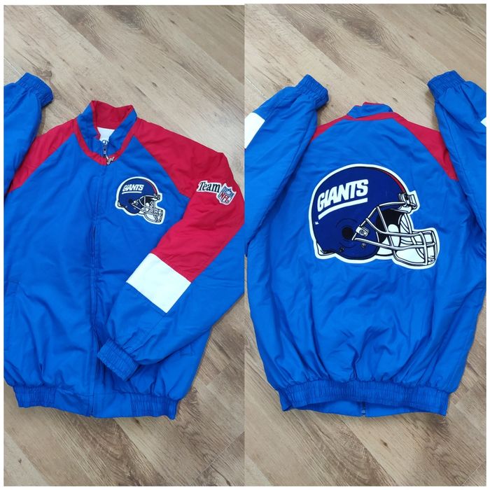 Geaca bomber vintage made in USA NFL New York Giants mărimea M