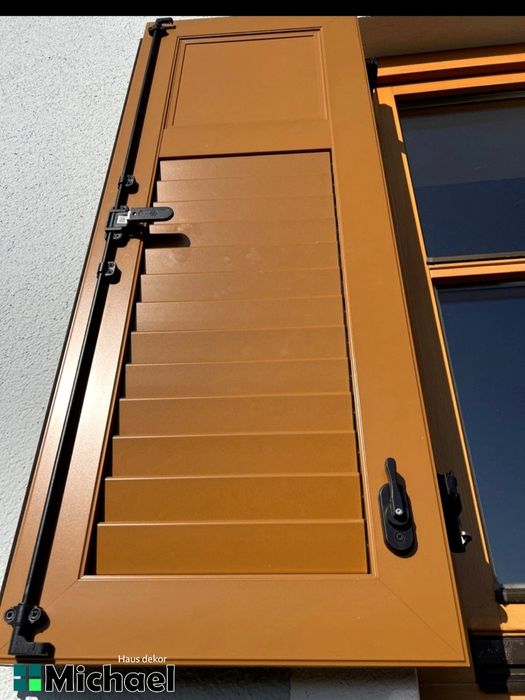 Usi terasa lemn masiv,obloane aluminiu,Austria(Christopher 8521)
