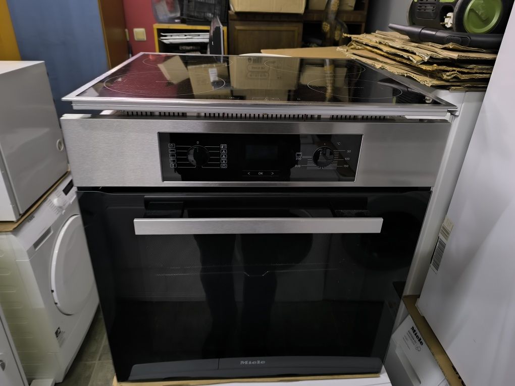 Фурна  Miele H2267B с индукционен плот.
