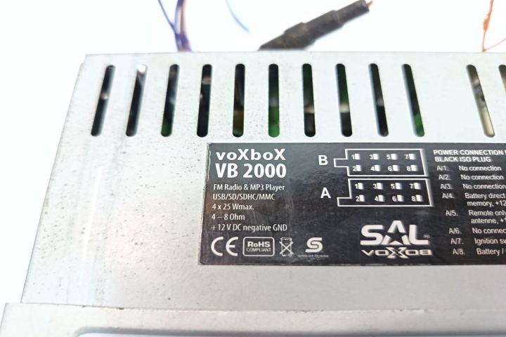 Radio cu USB VoXbox  VB2000    seria