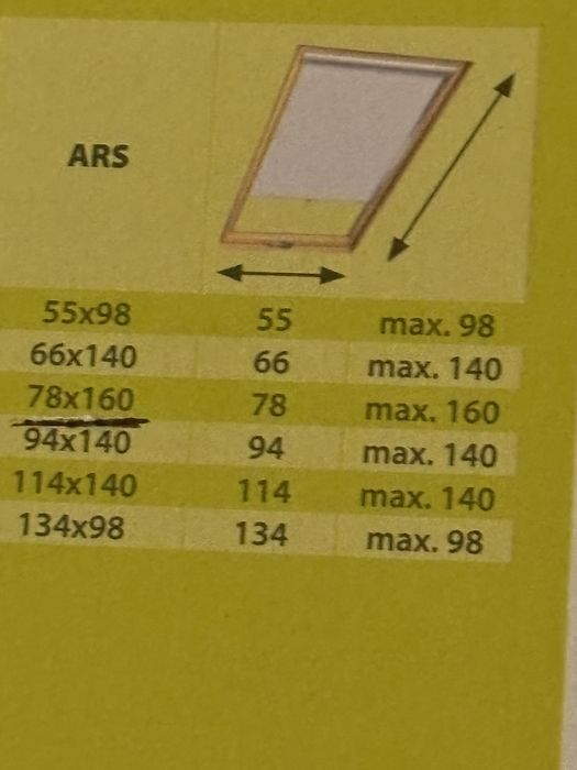 Vand rulouri geam tip ars