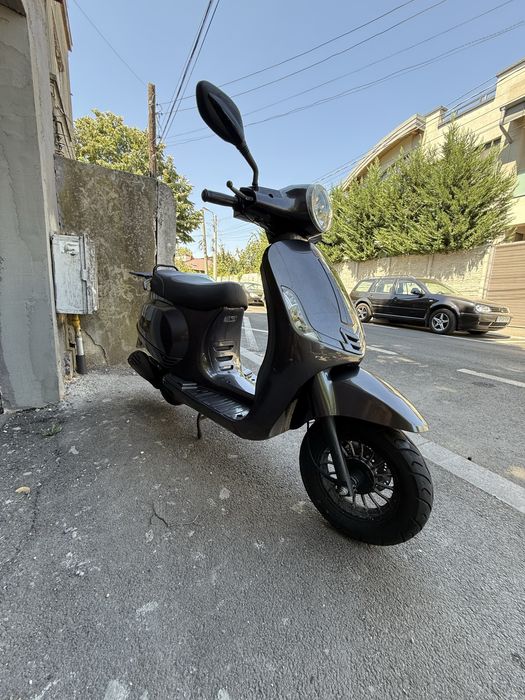 Scuter injectie Fara Permis 25km/h 2020 cu RAR  Gri