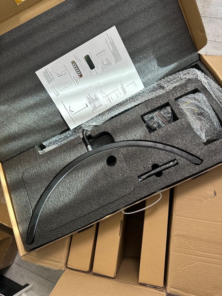 Lampa semi luna LED 36W lumina cosmetica gene unghii machiaj tatuaje