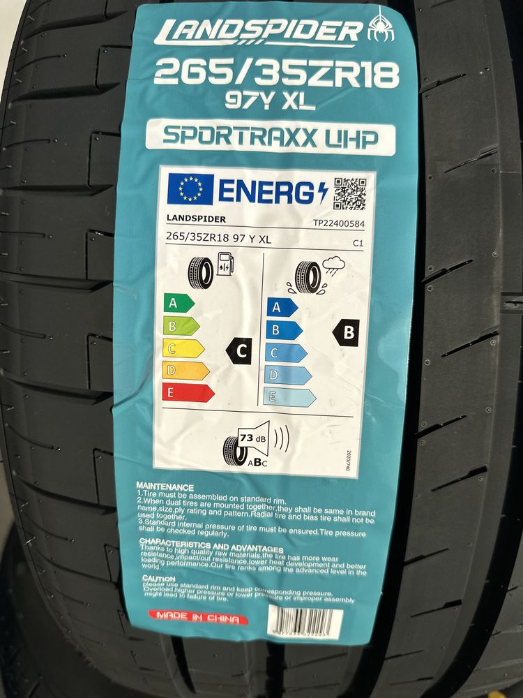 Нови летни гуми LANDSPIDER SPORTRAXX UHP 265/35R18 97Y XL Нов DOT
