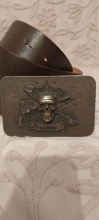 John Galliano,Skull colection,piele naturală.