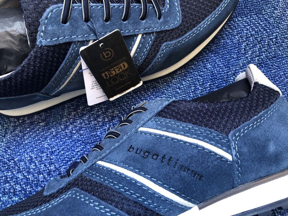 Bugatti Leather Sneakers ОРИГИНАЛНИ мъжки сникърси - 44/45