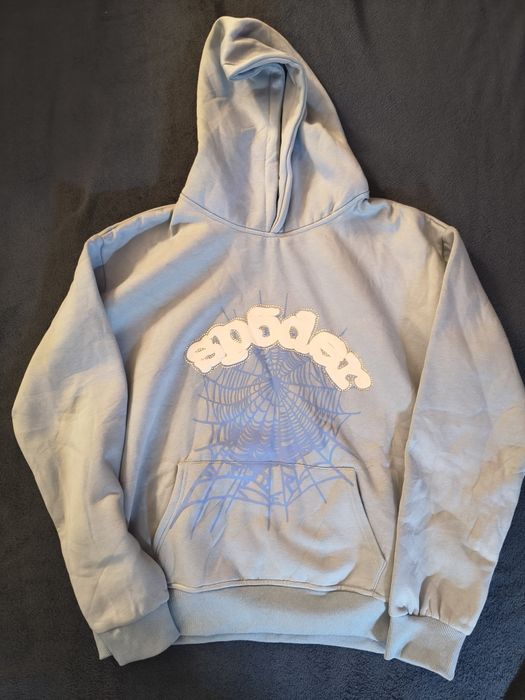 Hanorac Sp5der baby blue