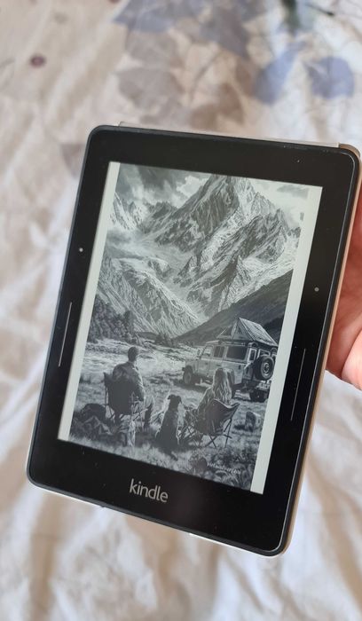 Kindle voyage 6" 300ppi с подсветка и калъф