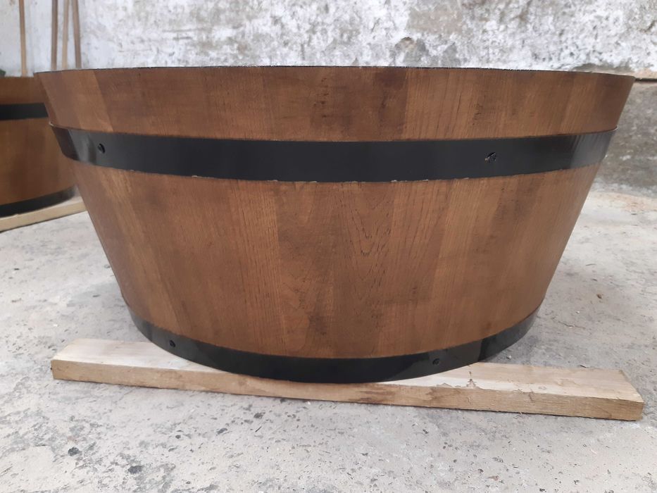 Дървени саксий,кашпи,чебри за цветя