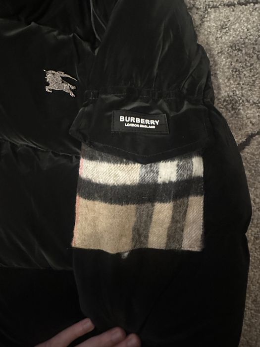 Burberry geaca neagra de iarna puffer marime M