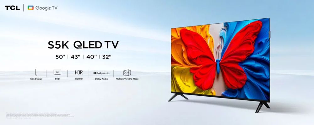Tcl 43S5K Qled smart 2025 new