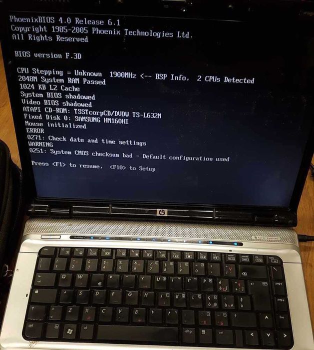 Лаптоп HP DV 6500 + чанта и зарядно