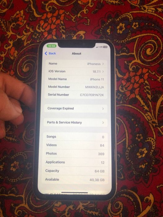 Iphone 11 oq rang