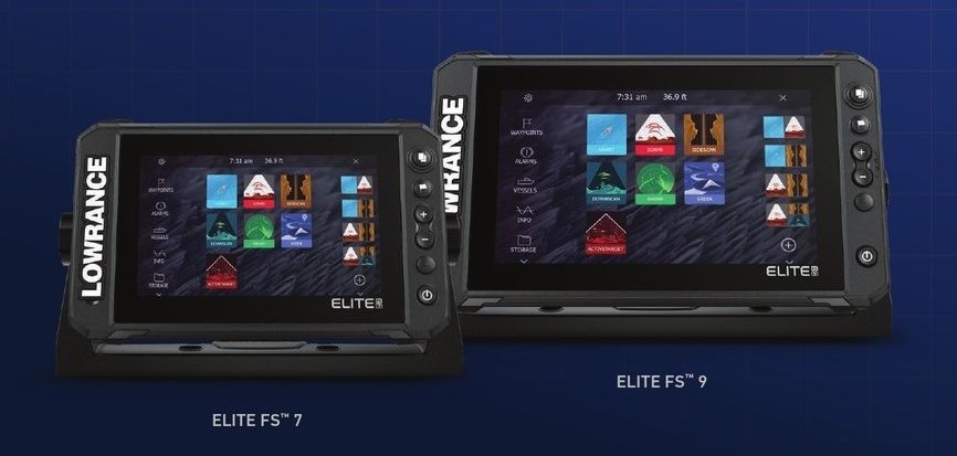 Эхолот Lowrance Elite Fs 9, 10, 12 с датчиком AI 3 in 1
