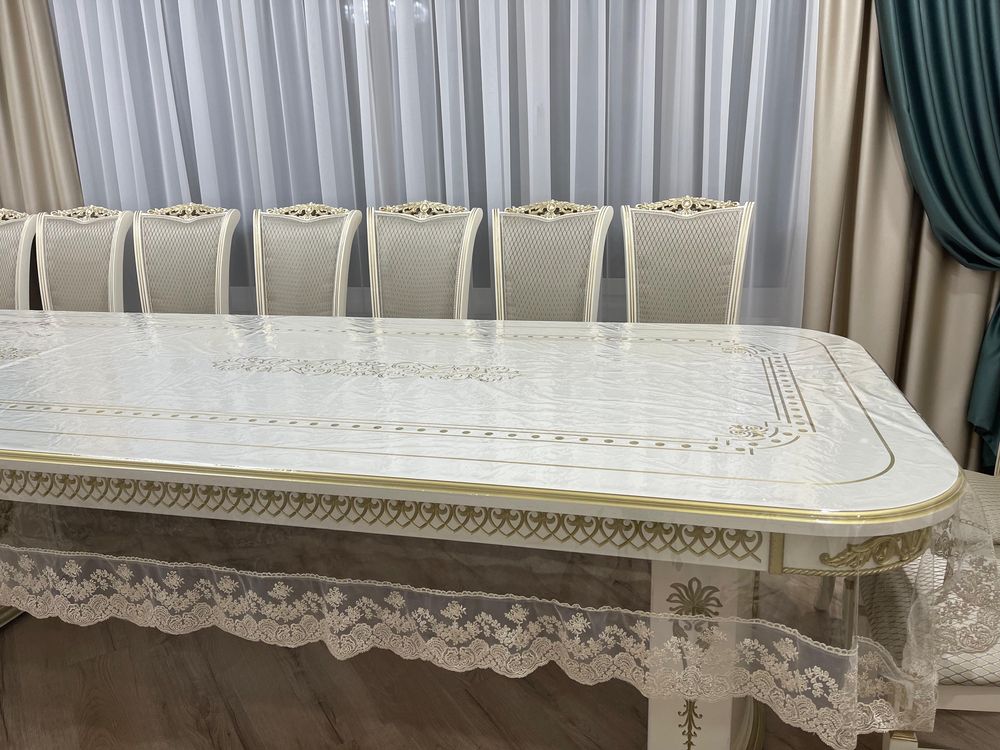 Стол 5м со стульями
