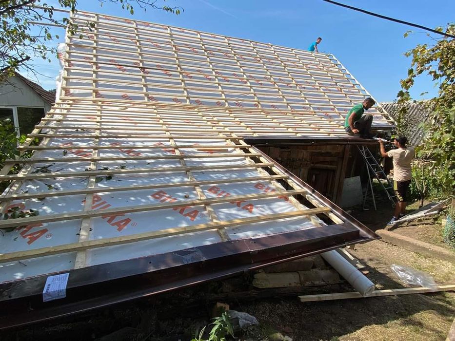 Montaj Acoperişuri tigla metalica dulgerie mansardari