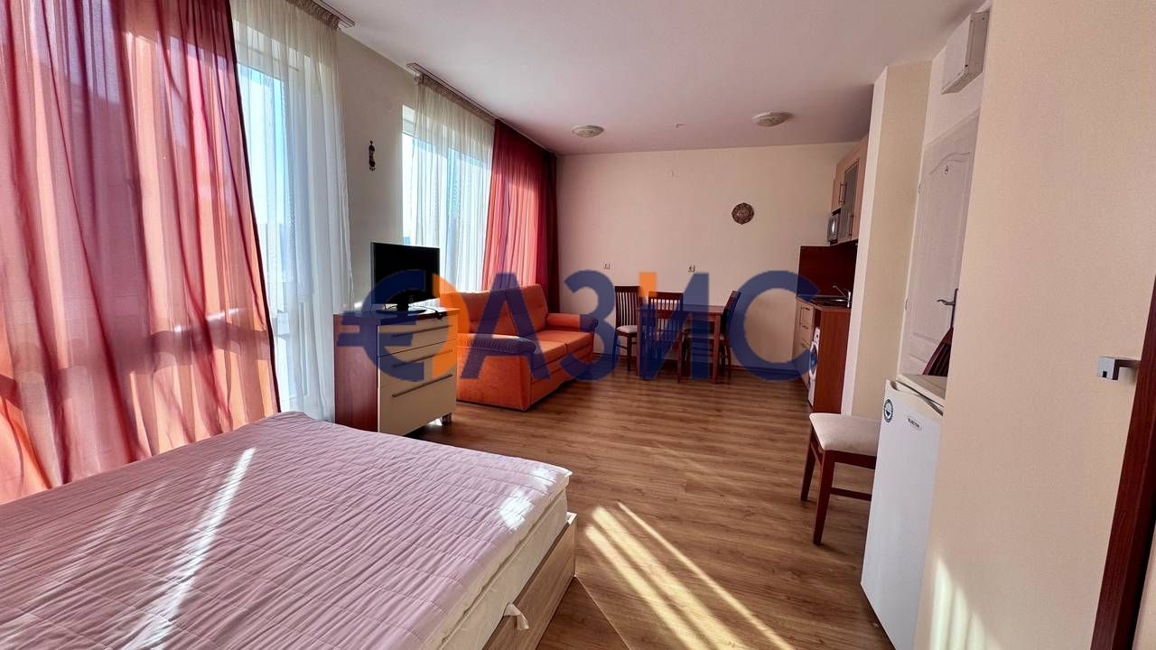 Студио на 4 етаж в комплекс Флорес Парк, 42 кв. м., Слънчев бряг,