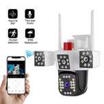 Camera de supraveghere WIFI, TSS-WL350-10X,Full HD, Zoom 10X,4 lentile