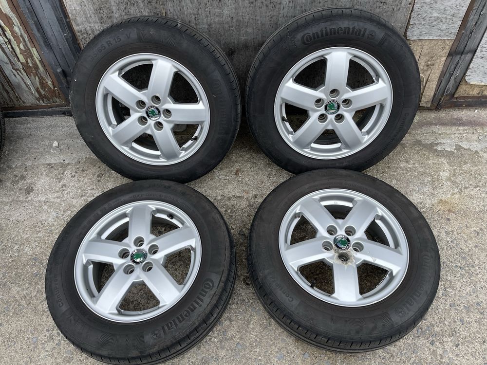Оригинални 15" 5x100 Skoda 6j ET38 / 57.1