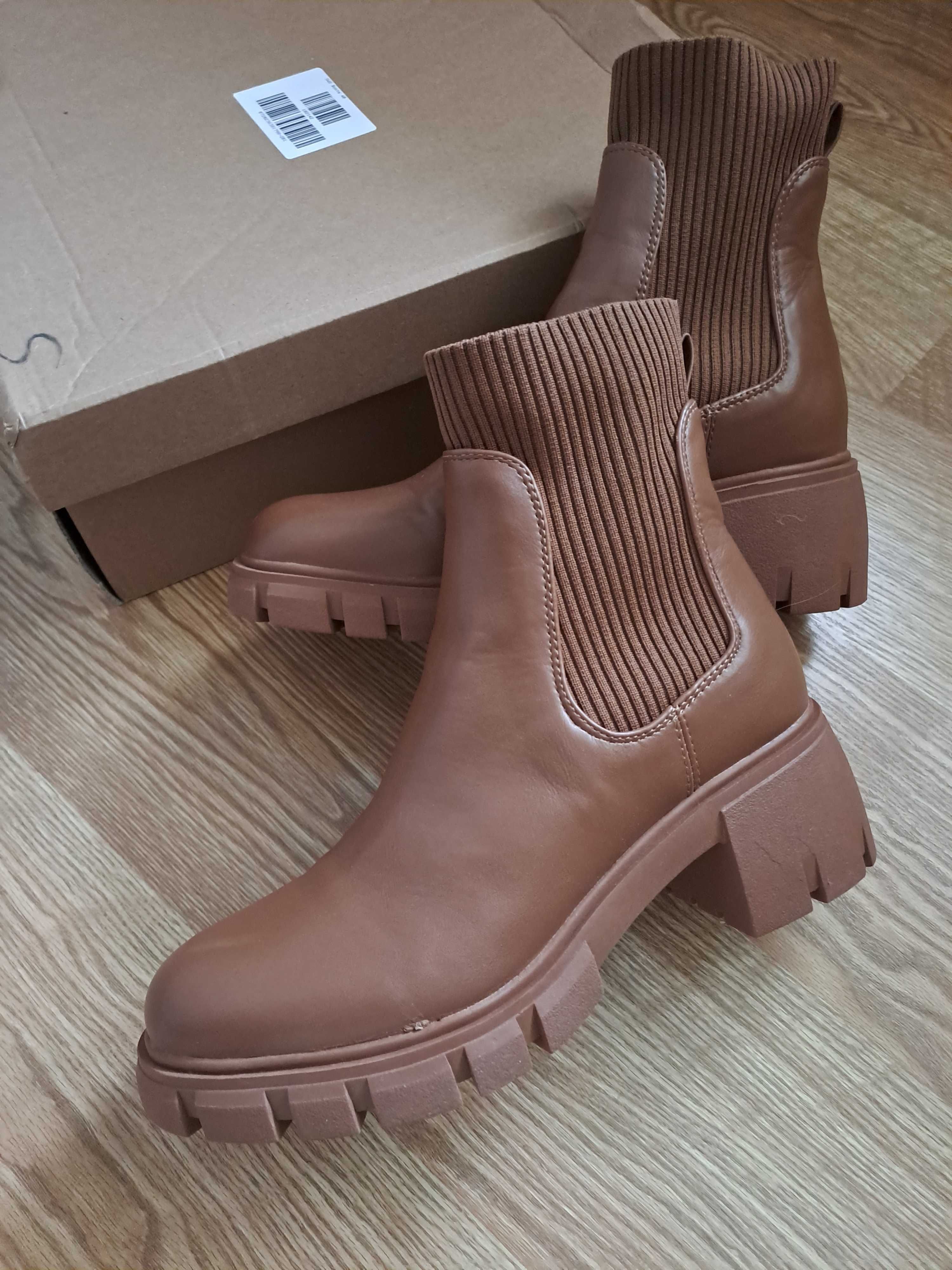 Дамски боти Steve Madden Hutch Brown