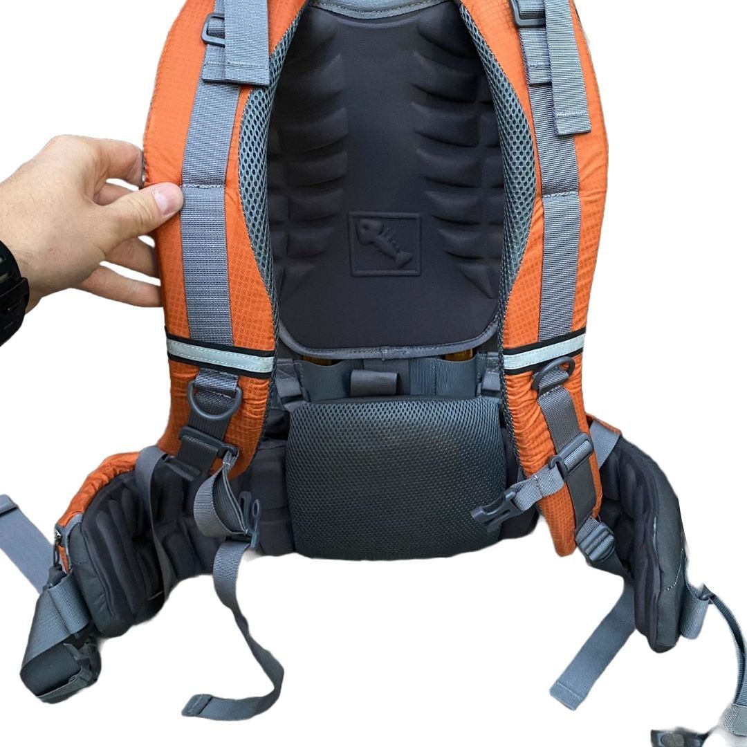 Рюкзак для походов и поездок, с каркасом, спинка регулируется, 80 л