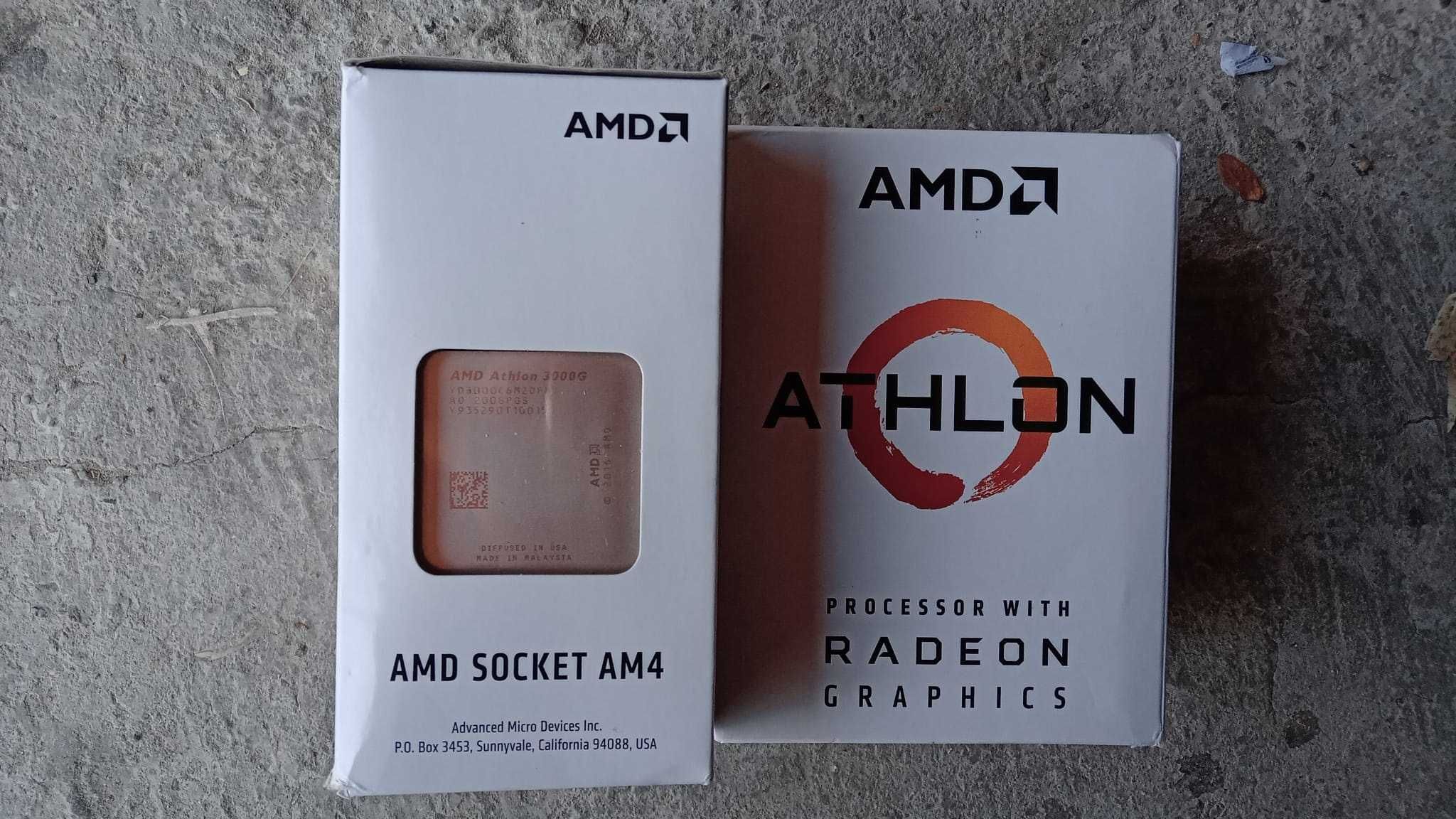Procesor AMD Athlon 3000G, RADEON Vega Graphics, AM4,  mining