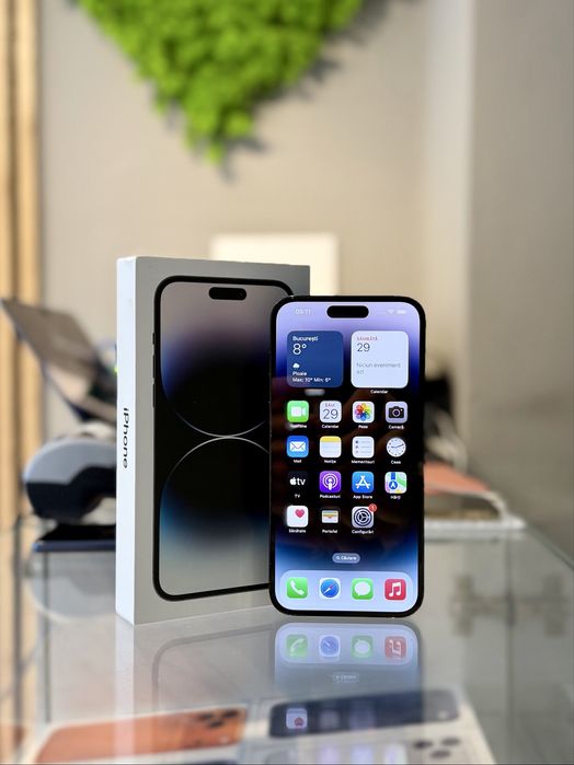 **ATS GSM**iPhone 14  Pro Max 256Gb Black/Baterie97%/Fact+Gar