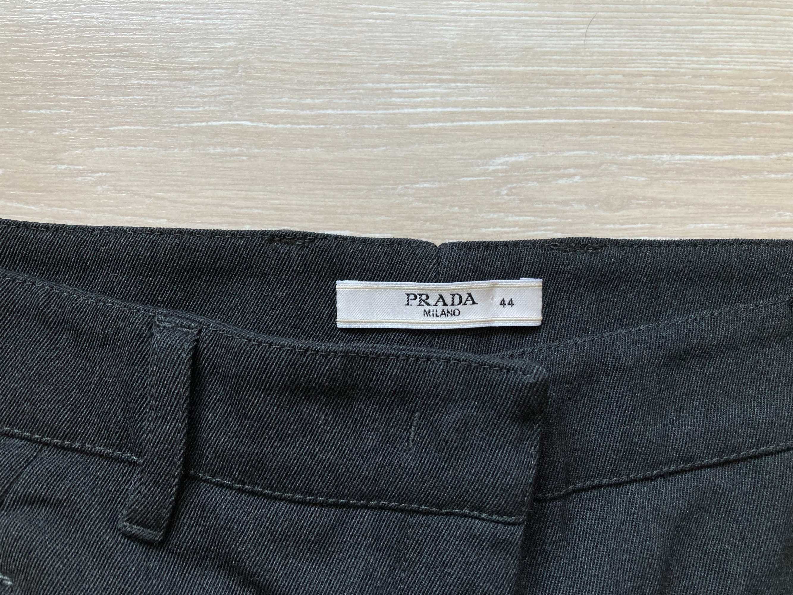 Prada Milano оригинален женски панталон 7/8 размер IT44 EU38