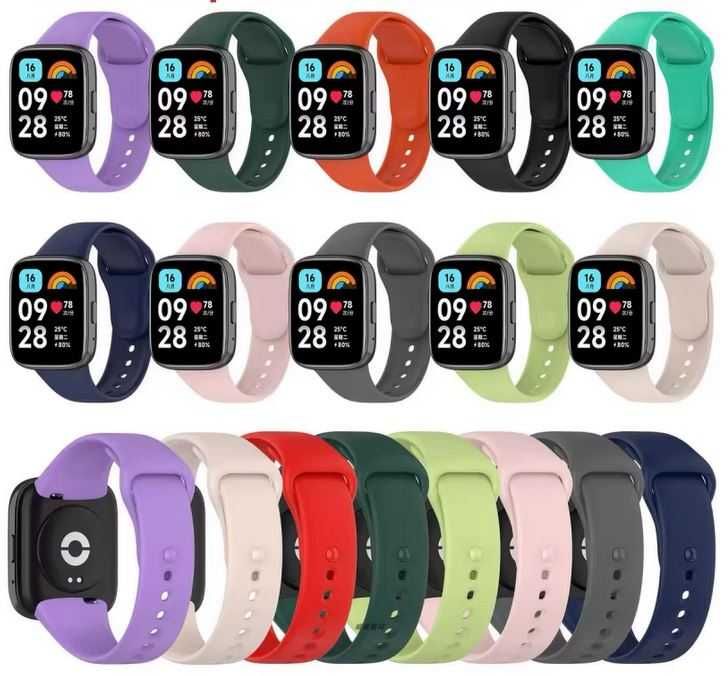 Силиконови каишки за Xiaomi Redmi Watch 3 Aktive/ Watch 3 lite НАЛИЧНИ