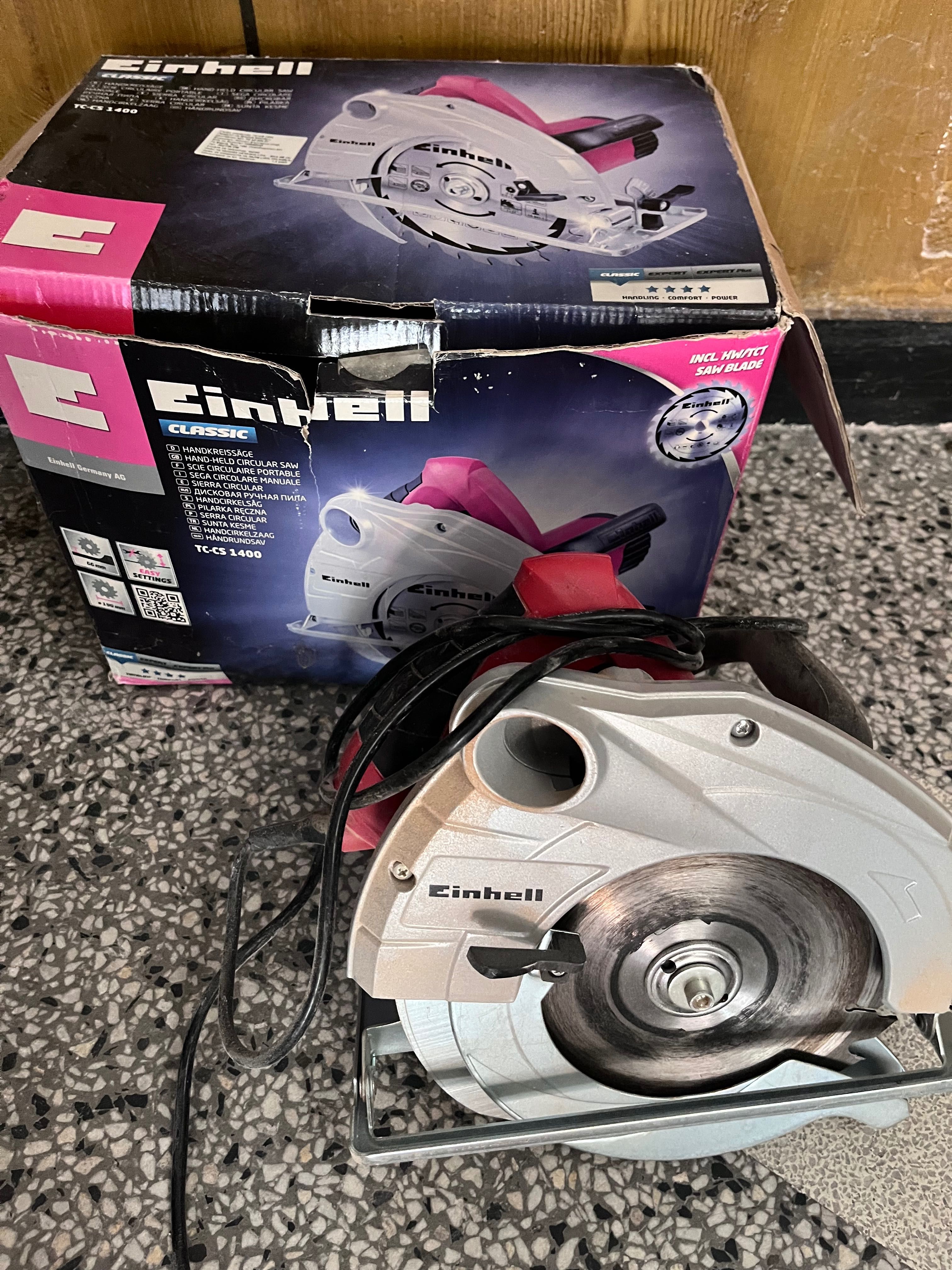 Ръчен циркуляр Einhell 220v