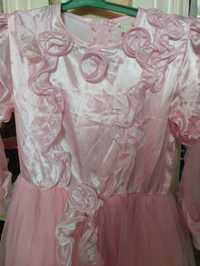 Продается розовое детское платье