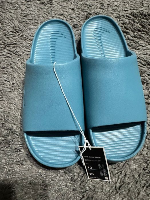 Nou cu etichetă:Șlapi Nike Jordan Calm Slide marimea 46 EUR